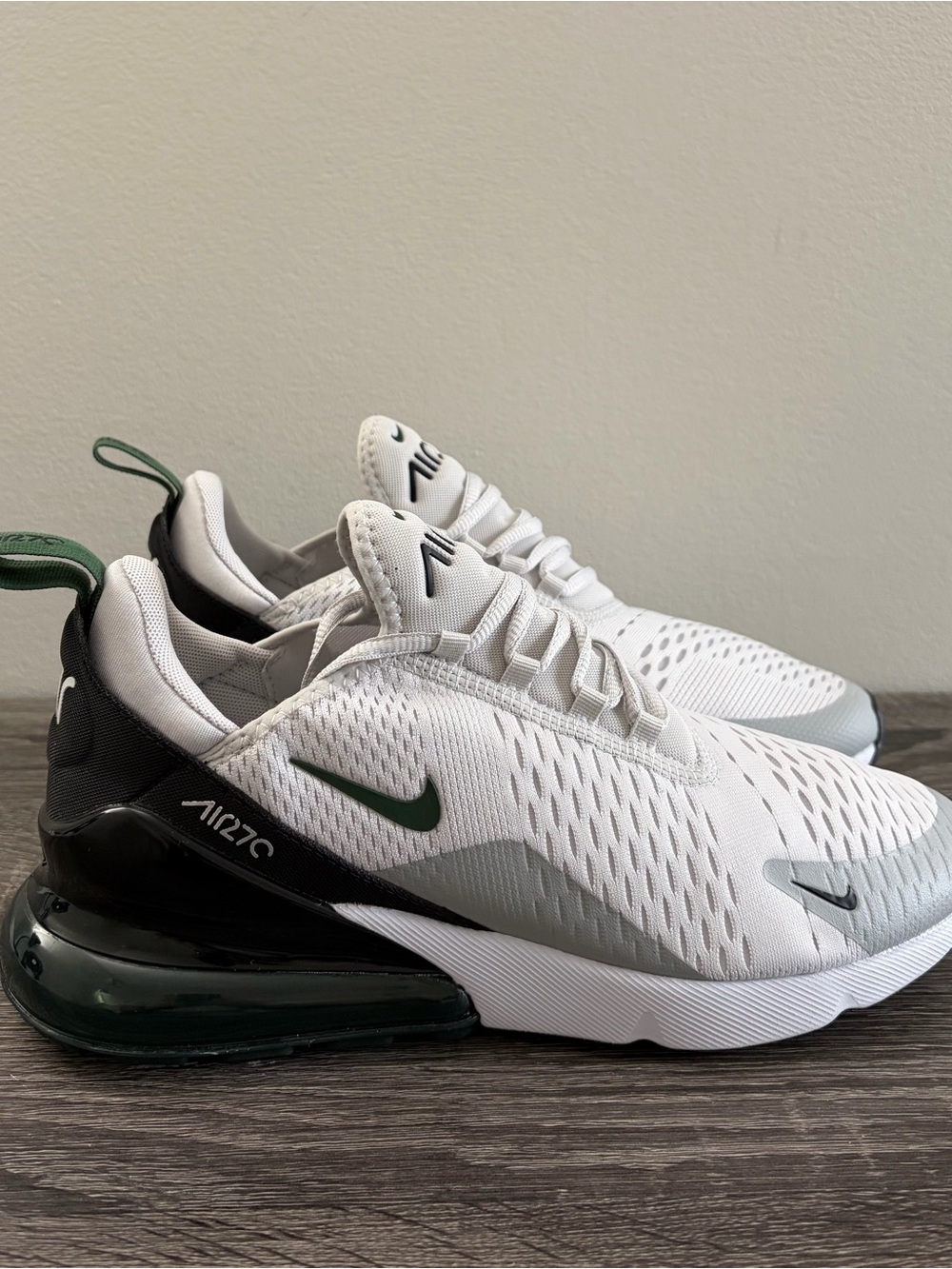Nike Air Max 270 – Vast Grey/Fir – Men’s Size 9.5